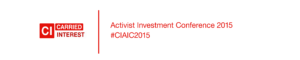 CI Activist Investment Conference 2015